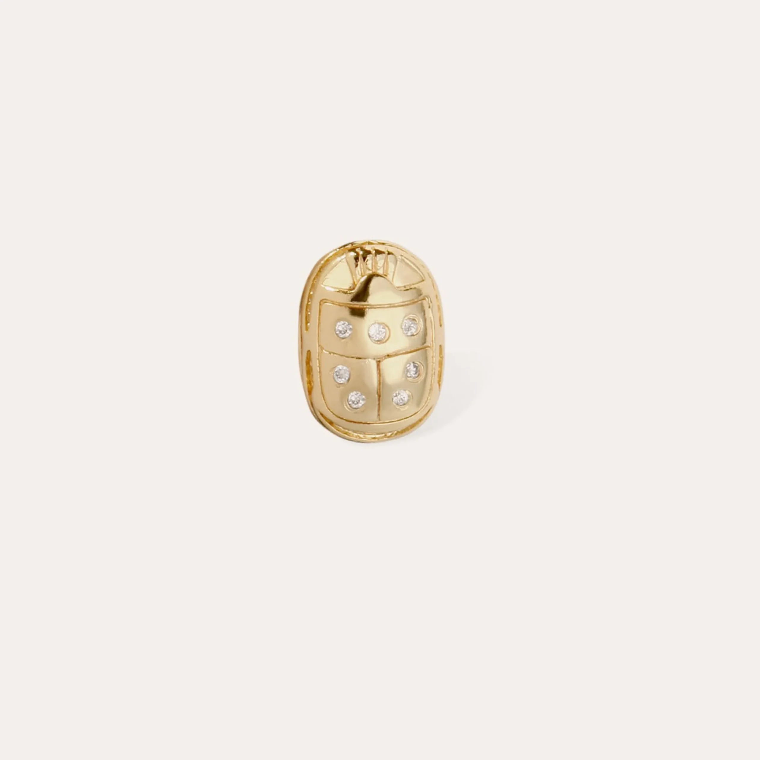 Boucles d'oreilles puces Scaramouche - Zircone